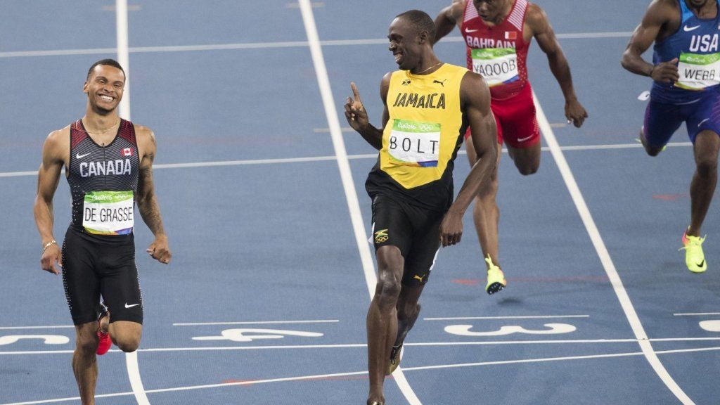 9 edutundi Usain Bolti absurdsetelt Rio olümpiamängudelt