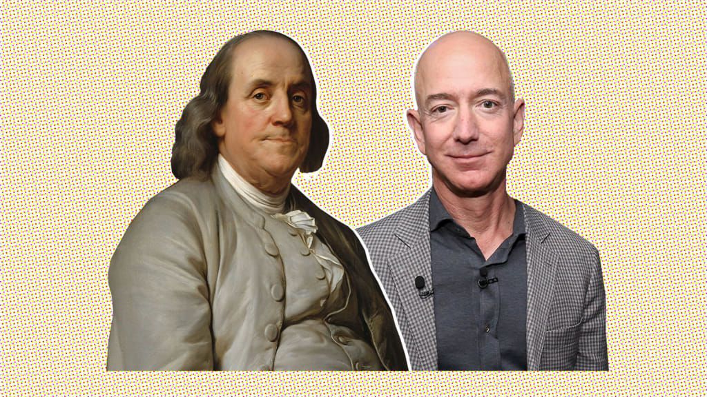 Ben Franklin dan Jeff Bezos Setuju Ini adalah Cara Terbaik untuk Memaksimumkan Kecerdasan Anda