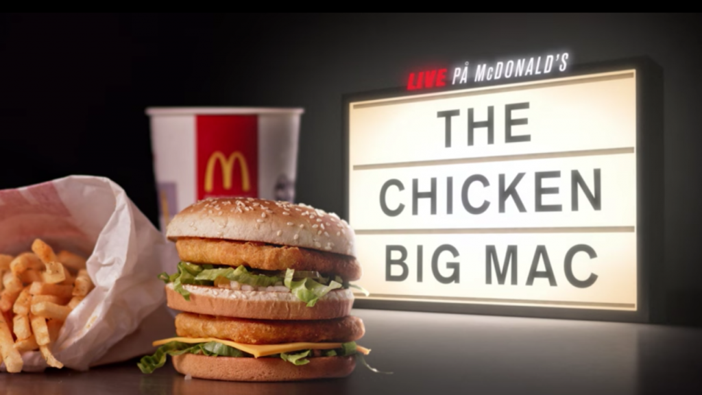 „McDonald's“ ką tik paskelbė „Chicken Big Mac“. Jei norite, yra tik viena problema