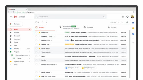 עדכון Gmail חדש זה הוא מטורף (רוב האנשים לא מבינים שזה רק קליק משם)