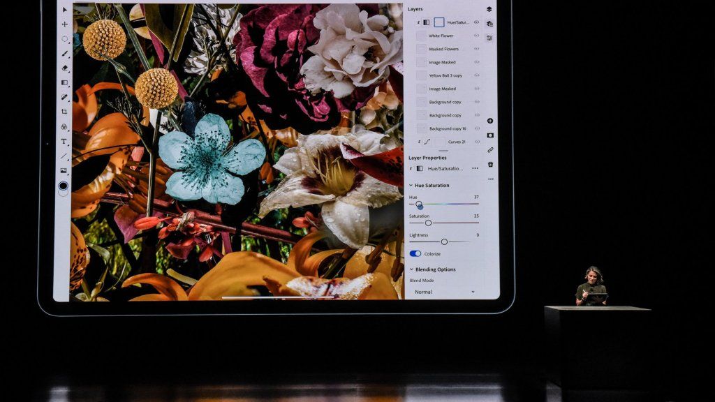 Finalment, Adobe va llançar una aplicació de Photoshop per a l'iPad, i és una gran fita